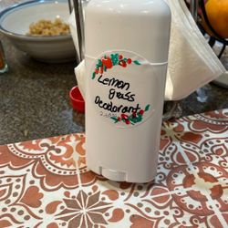 Home Made Natural And Simple Deodorant