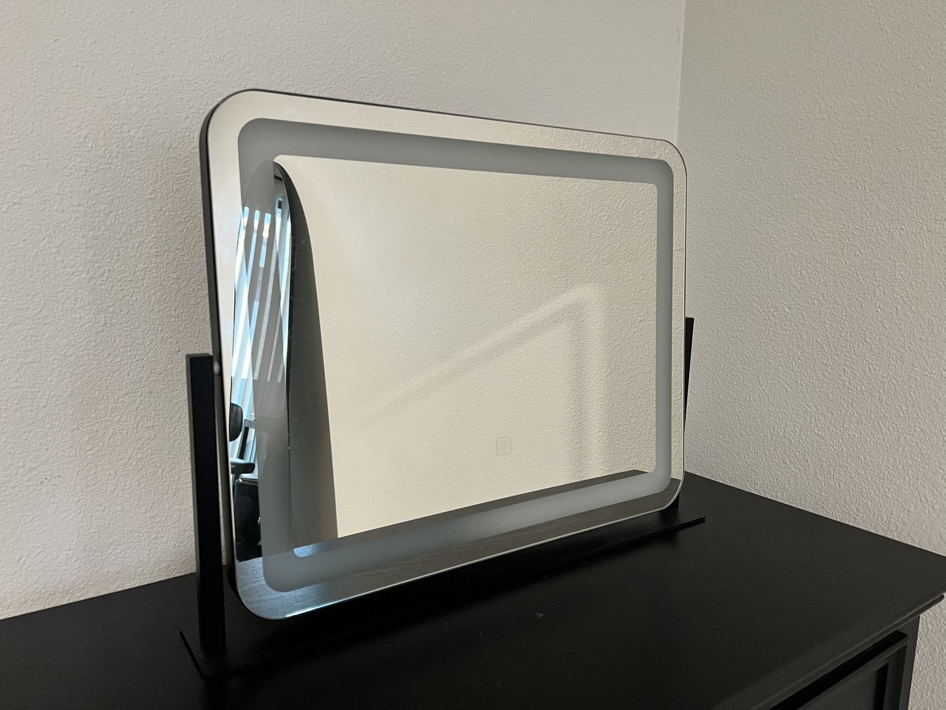 Black Vanity Mirror