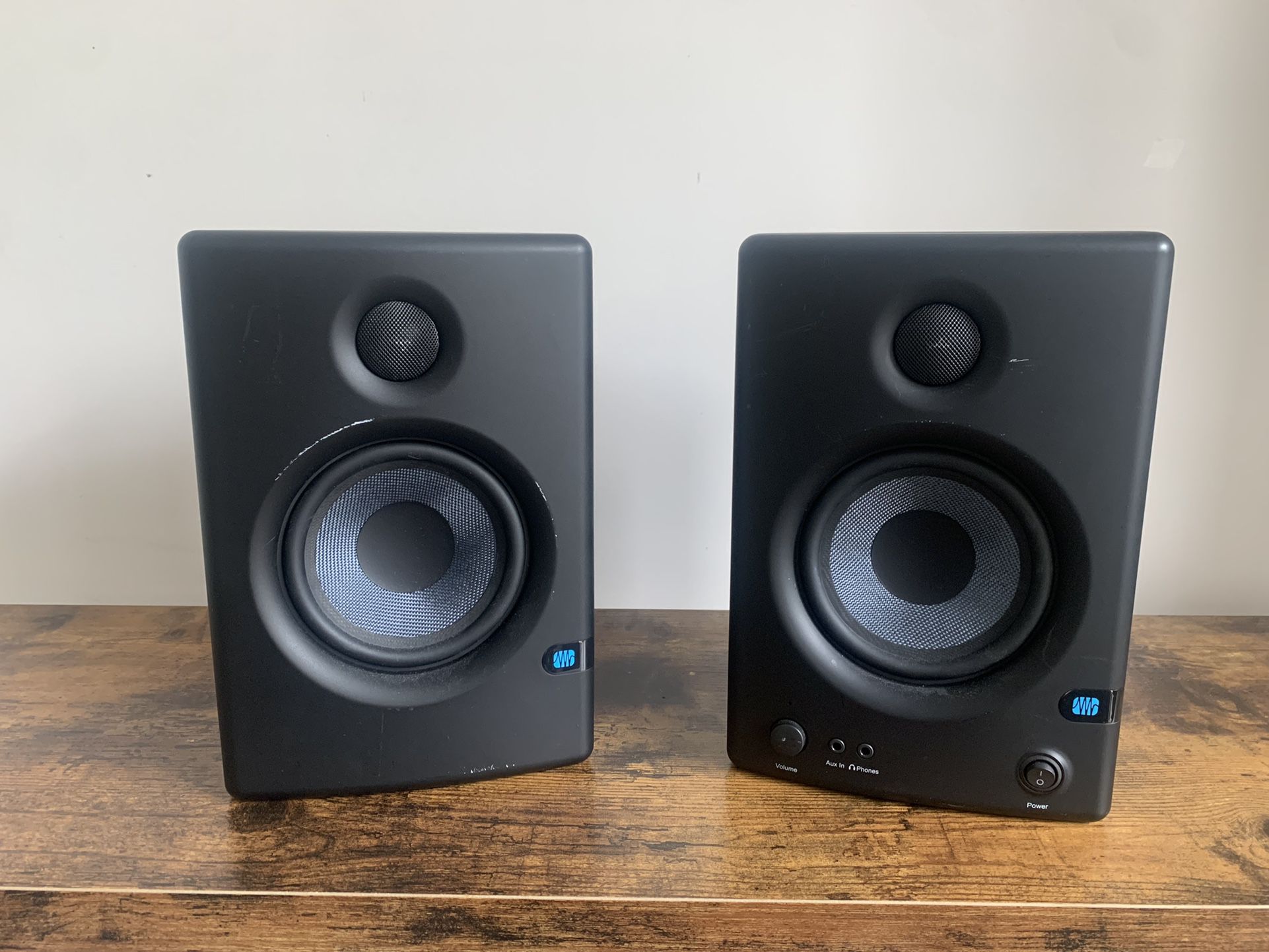 Studio Monitors (set of two with stands)