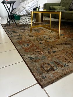 Vintage-Style Boho Area Rug