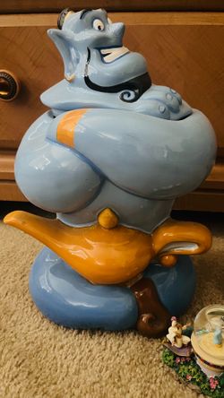Disney’s  1994 Aladdin Genie Vintage Cookie Jar