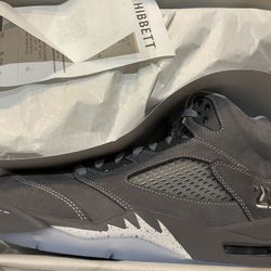 Air Jordan 5 Wolf Grey Size 10