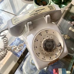 Vintage Rotary Phone Mortuary