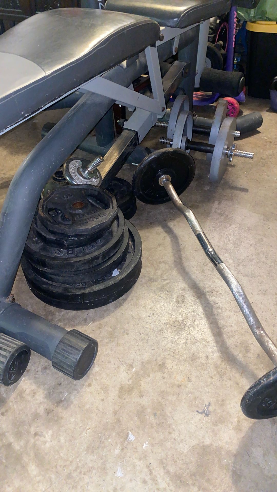 Marcy Diamond Elite MWB 848 Olympic Weight Bench 