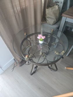 Mesa de vidrio