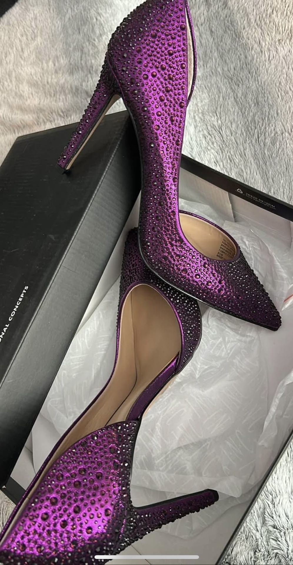 New Purple gem Pumps