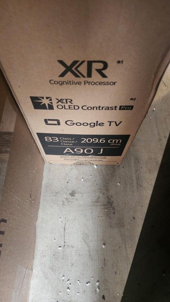 83" Sony OLED TV  - New in Open Box