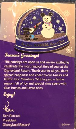 Disney Holiday Pin 2023