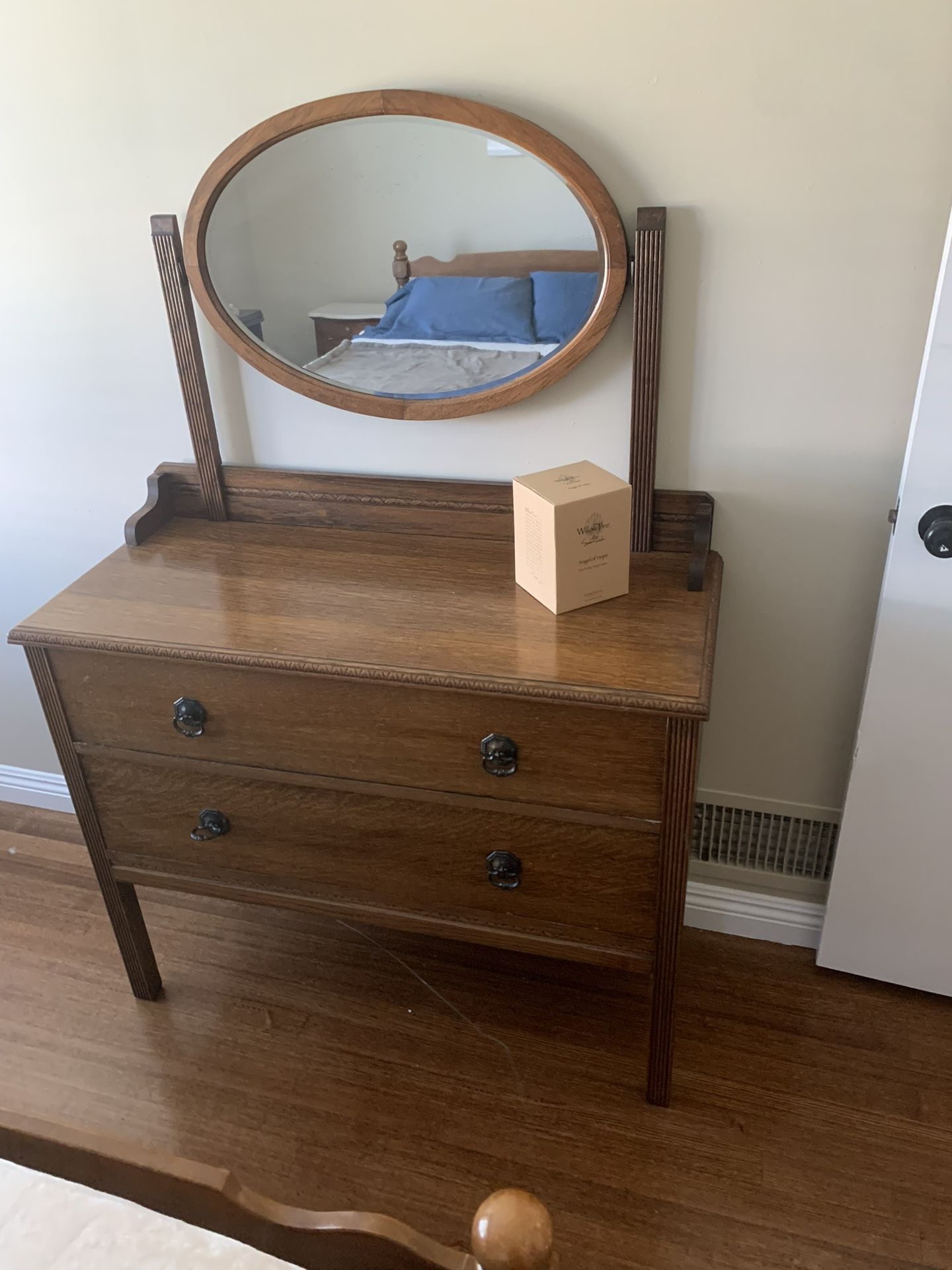 Mid Century Vanity Low Boy Dresser