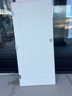 Two aluminum door 36 x 82