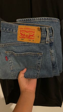 Levi 501s light blue