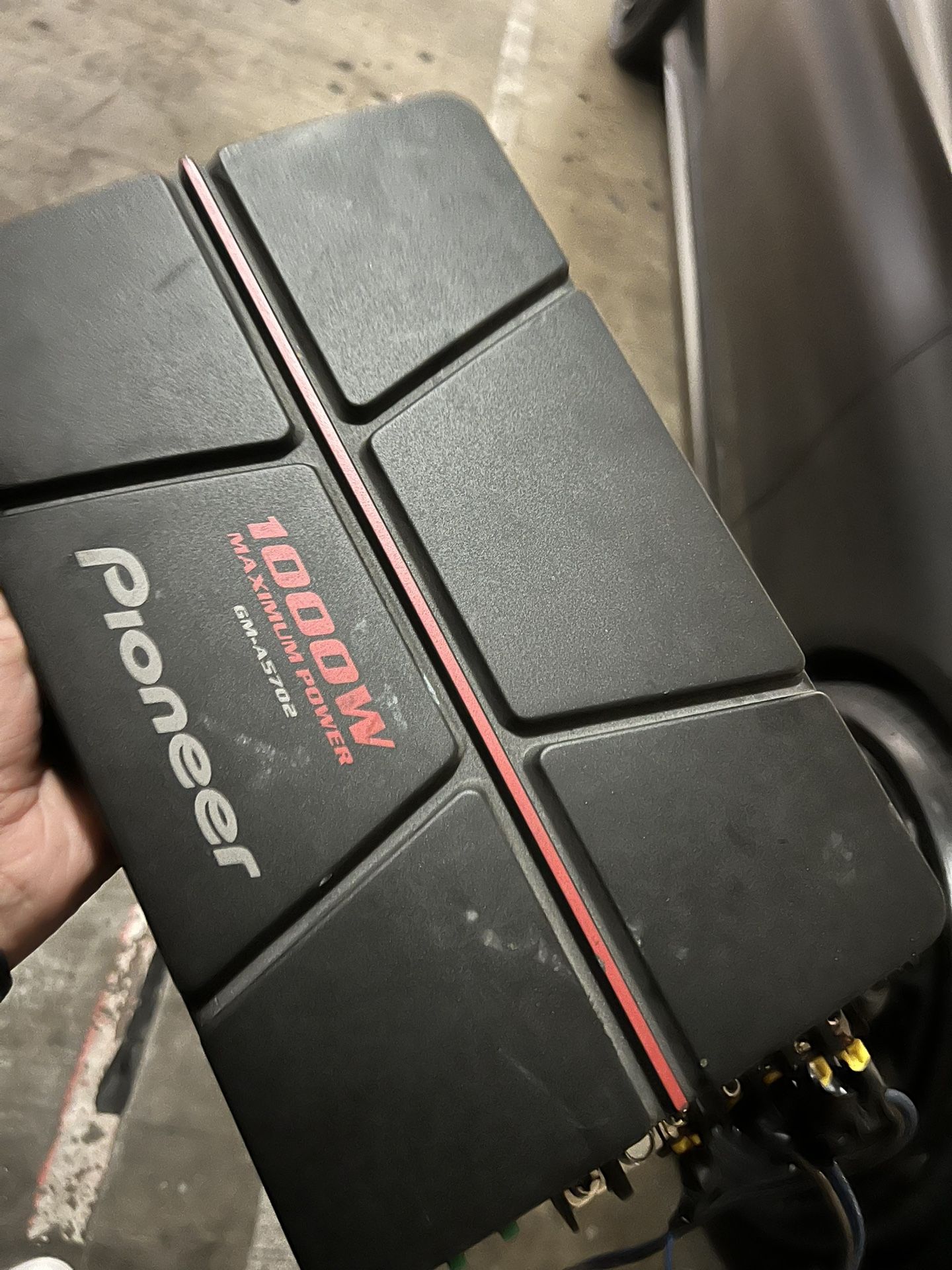 pioneer amp 1000w
