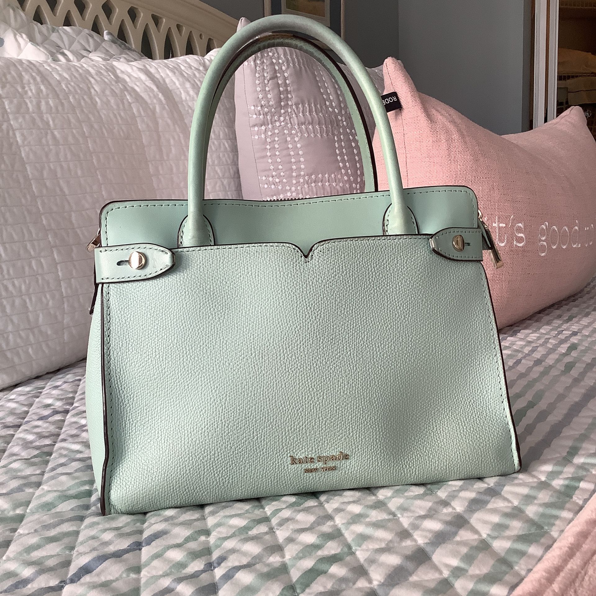 Mint Green Kate Spade Hand Bag
