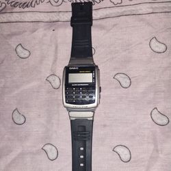 Casio Key Pad Calculator Watch