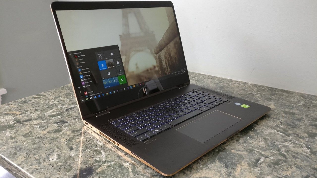 HP SPECTRE 15 Inch 4K Touchscreen, I7, 16 Gigs Of Ram, 512 SSD Laptop.