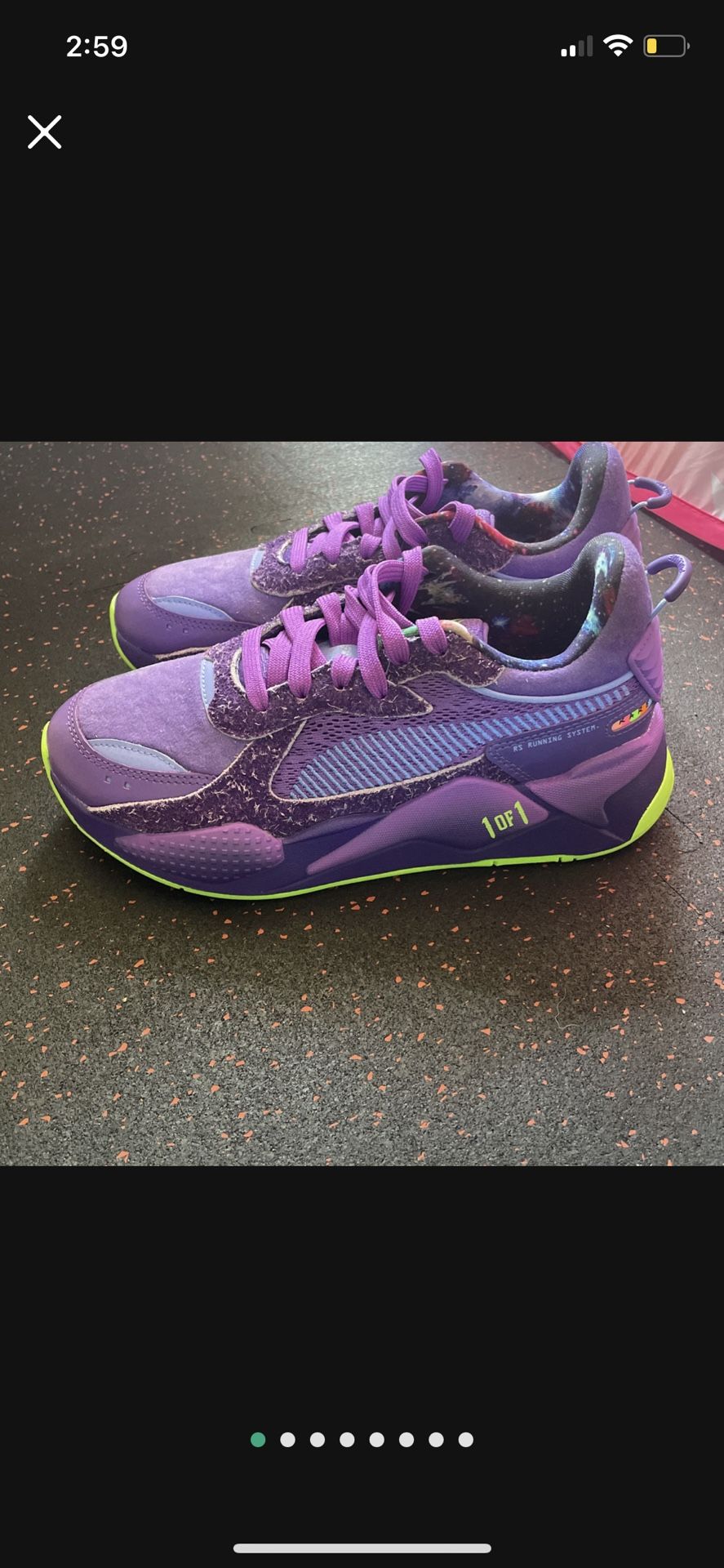 New Lamelo Ball Puma RS-X Galaxy Sz 7