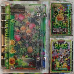 Plants vs Zombies shaker notebook