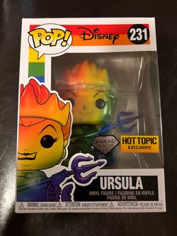 Funko Pop Disney Ursula #231 Rainbow Diamond Hot Topic Exclusive