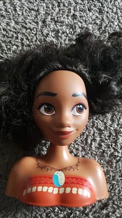 Kids moana brush my hair doll
