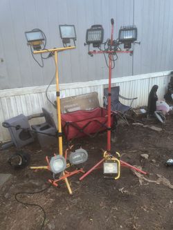 Construction lights And Cords