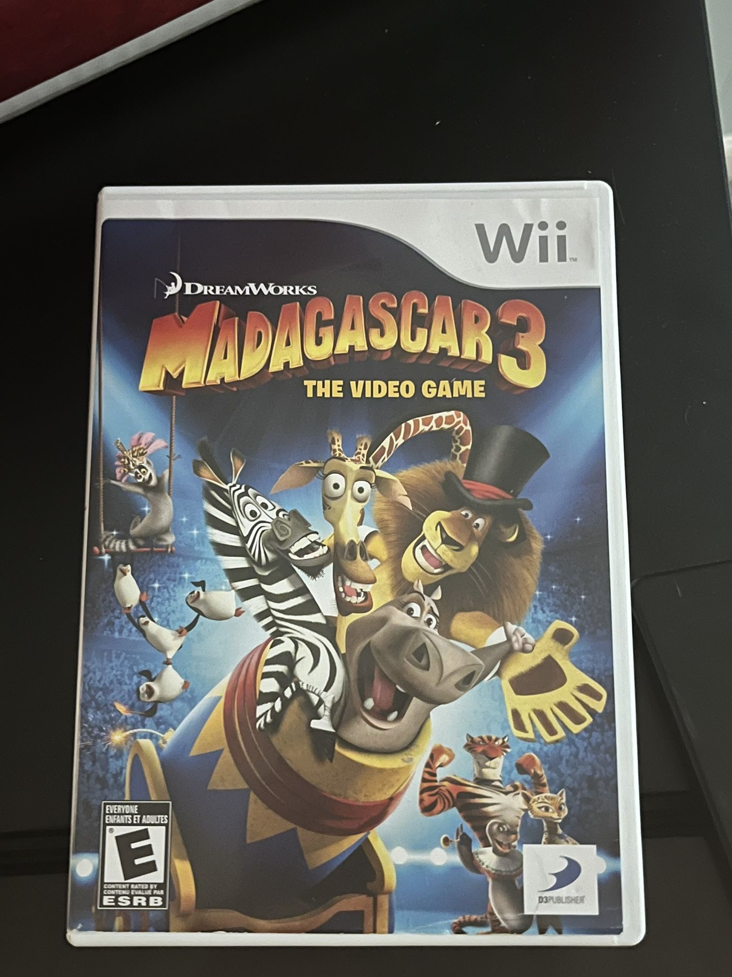 Madagascar 3 The Video Game (Nintendo Wii)