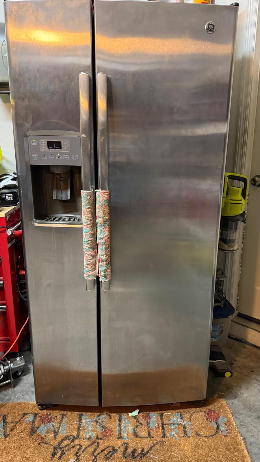 Refrigerador GE Side by Side Stainless Steel