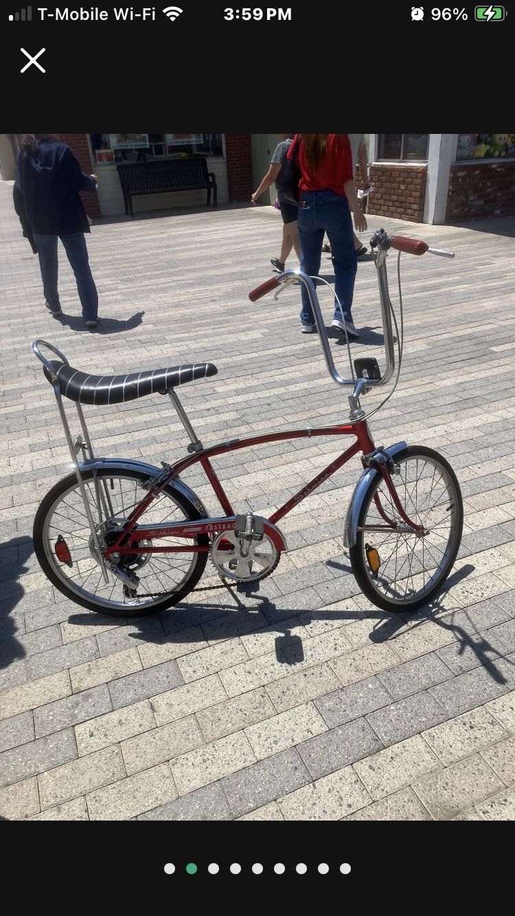 Schwinn Fastback Stingray Bicycle $650