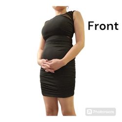 Super Tight Sexy Black Body Con Dress