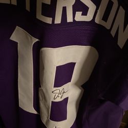 Beckett Certified Justin Jefferson Jersey