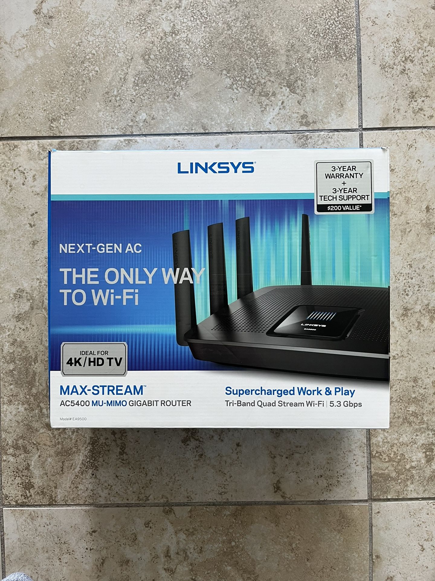 Linksys Router AC5400 MU-MIMO GIGABIT ROUTER