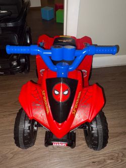 Spiderman electric car