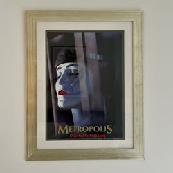 MOVING SALE! Large Custom Framed Art Picture- Metropolis