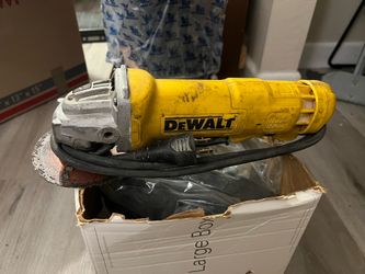Dewalt angle grinder