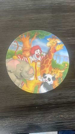 McDonald's Ronald McDonald Zoo Collector Plate