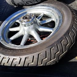 Harley Davidson Rims And Tire $400