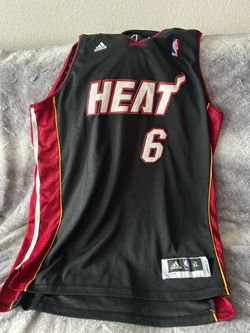 Miami heat nba LeBron James jersey adidas 2010-2014 size xl