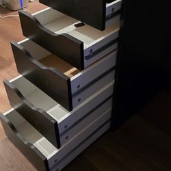 Computer Desk with Two Alex Drawers