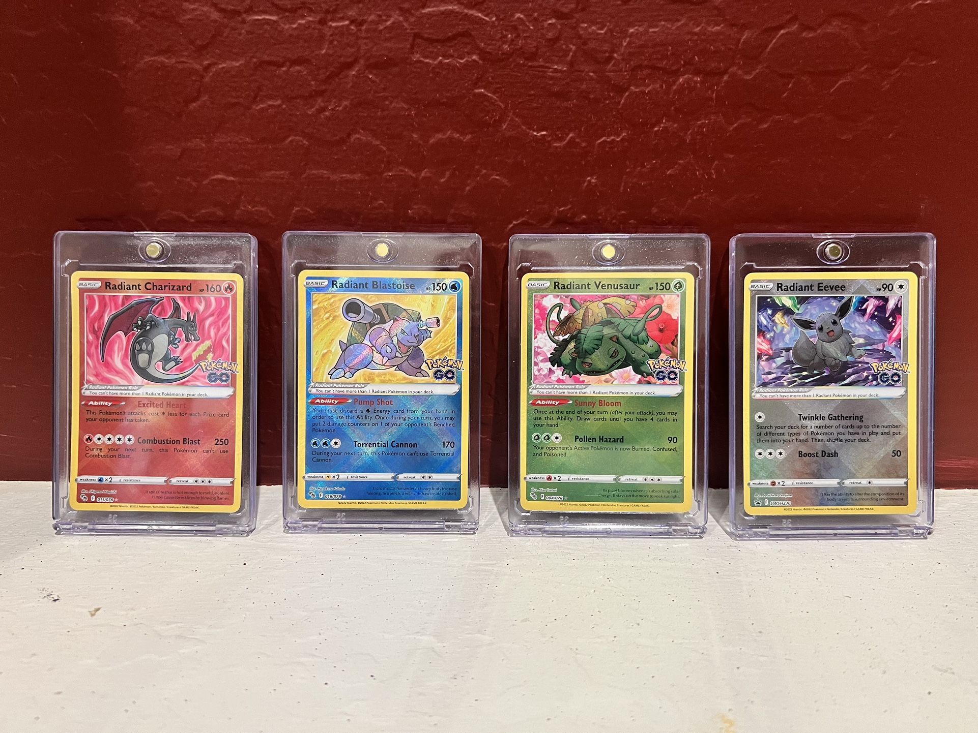 Pokmon Go Radiant Set Charizard, Blastoise, Venusaur And Ever -  thefunkyskunk.ie