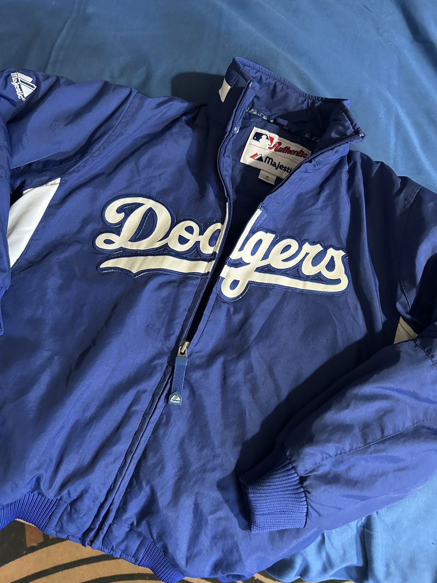 Dodgers Majestic Authentic Bomber Jacket