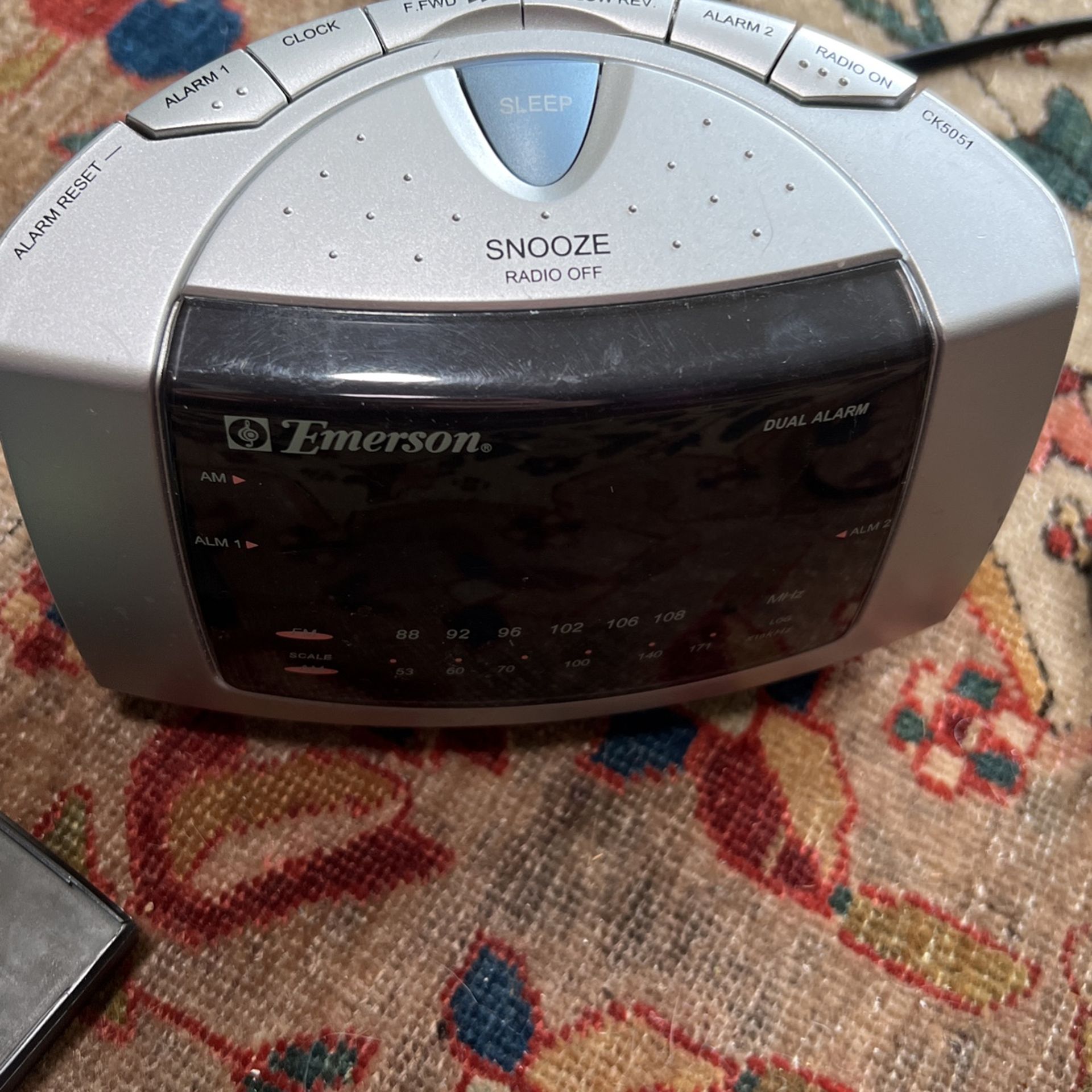 Radio/alarm Clock