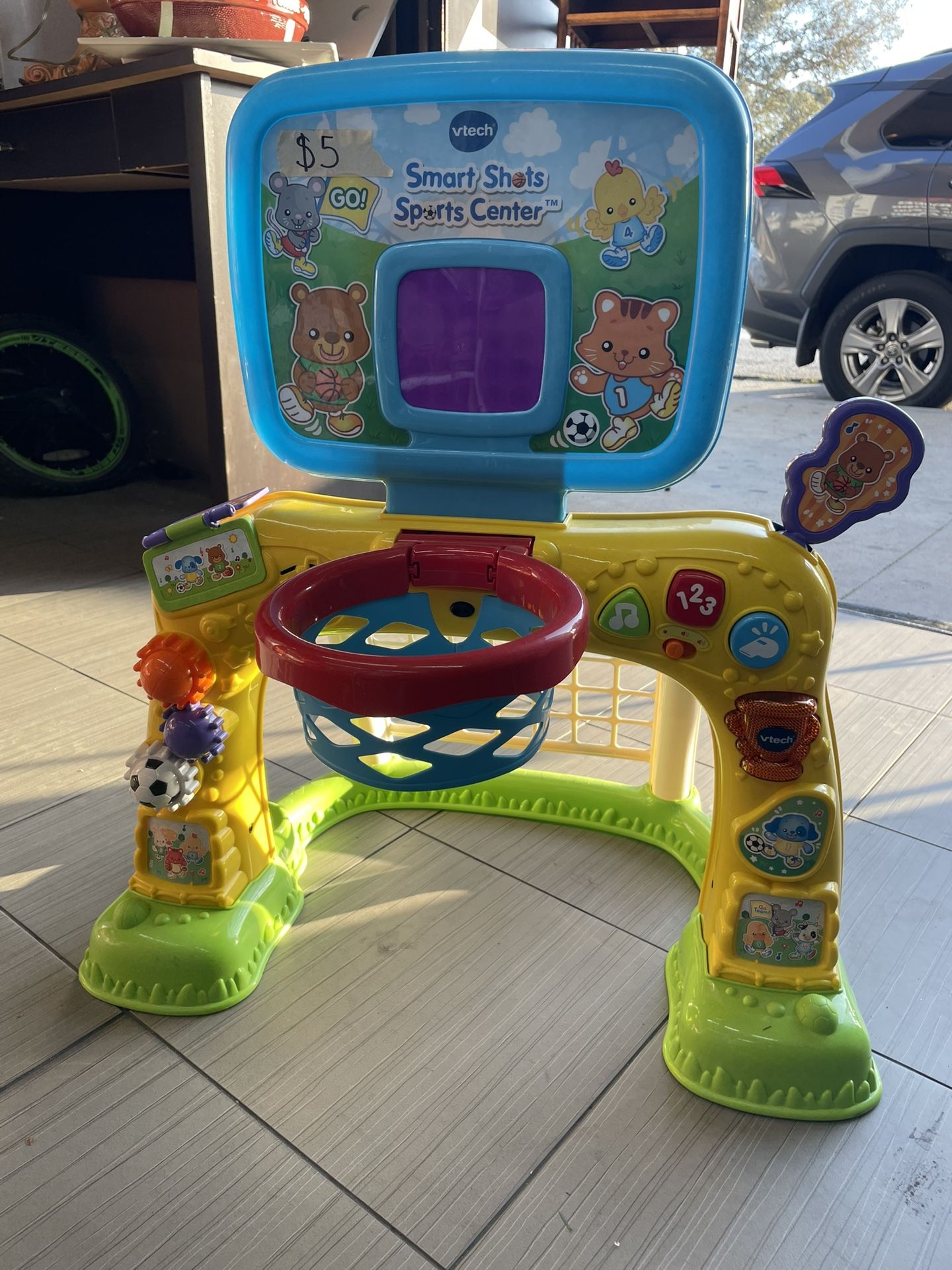 Baby Soccer Court And Basketball Court