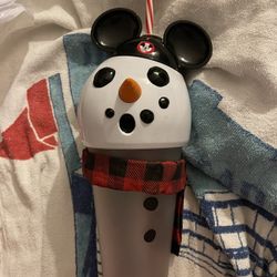 Disney Mickey Snow Man Tumbler