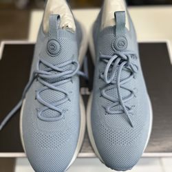 Michael KORS DAX SLIP ON STRETCH KNIT sky blue shoes size 11  display picture 3