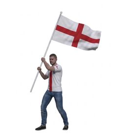 England Flag  3 x 5