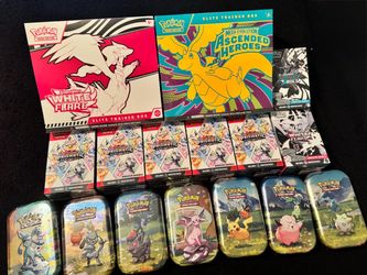 Pokemon- ETB, BB, Mini Tins