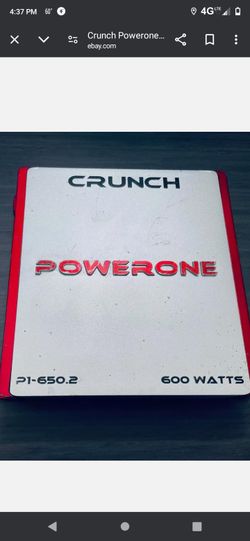 Like New Crunch Powerone Amp $40