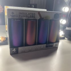 Metallic tumblers