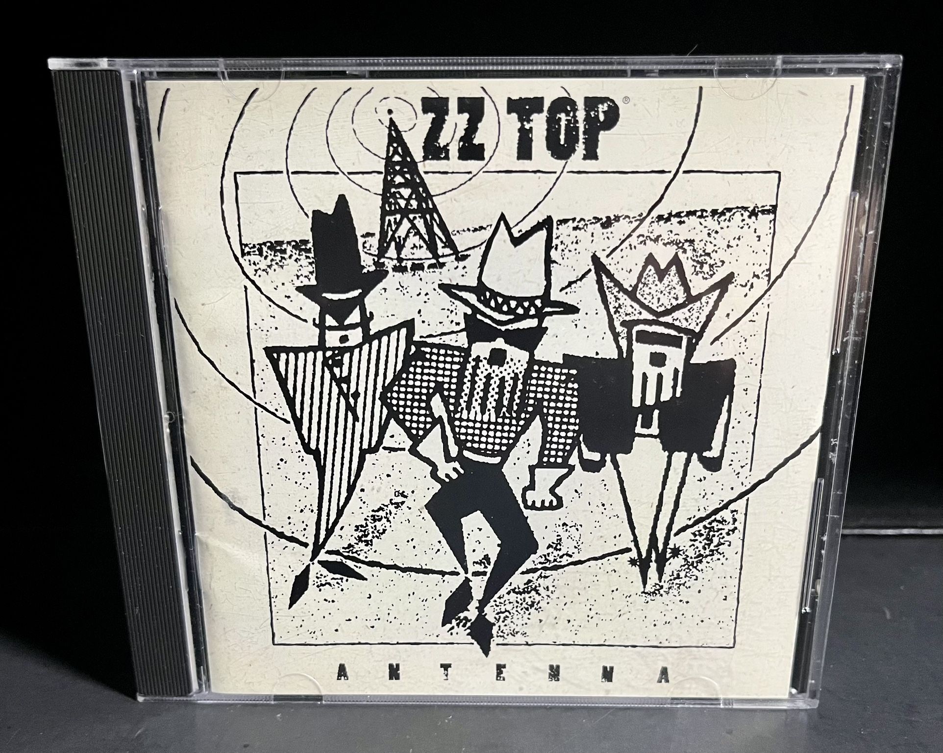 ZZ Top – Antenna Audio CD Album (1994 RCA Pressing) Blues Rock Classic