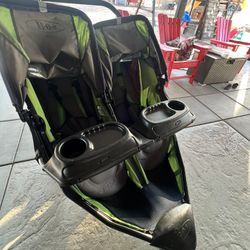 Bob Double Jogging Stroller/With Snack Tray