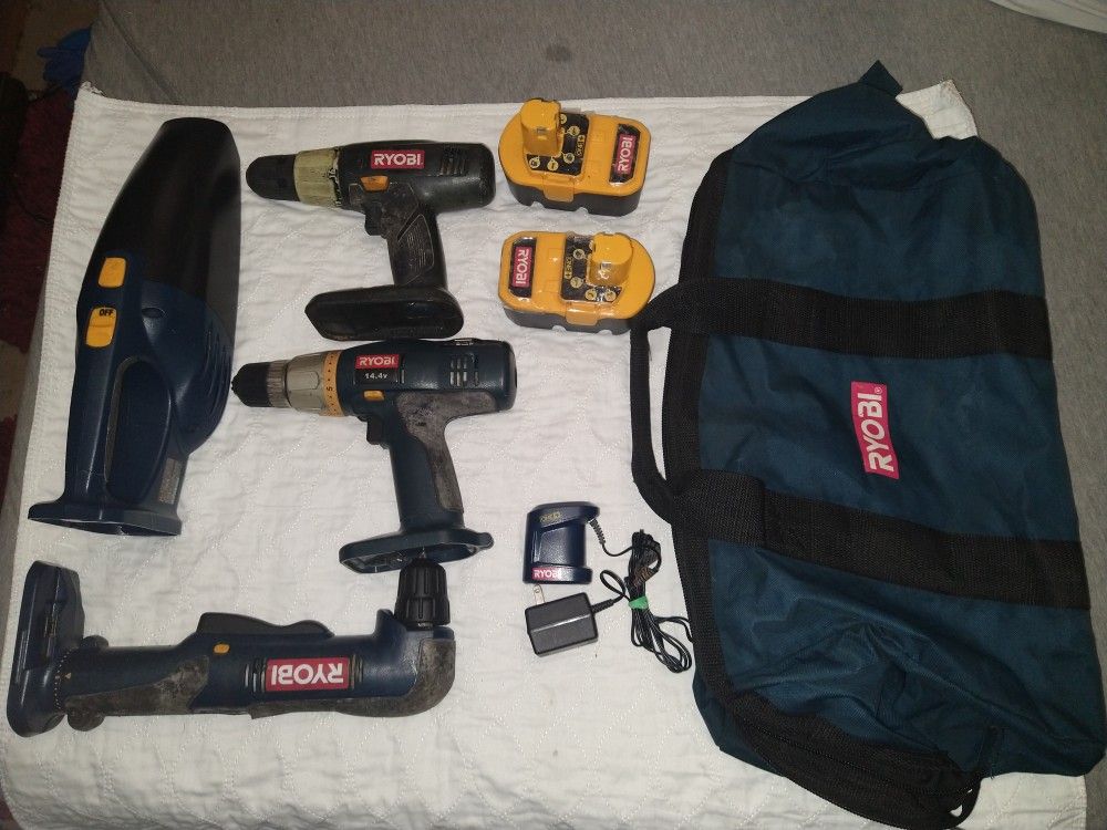 Robyi 18v Cordless Tool Set Works Great